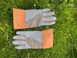Fawn & Tan Cotton Garden Gloves