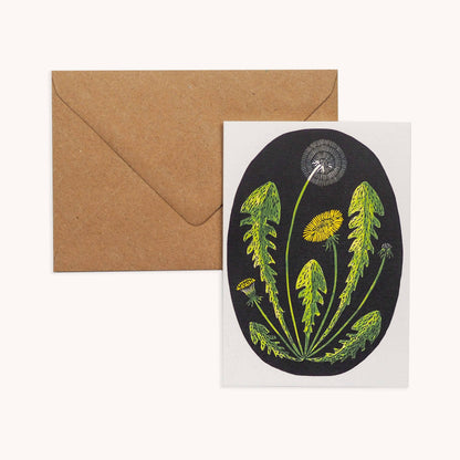 Dandelion Blow A Wish Greeting Card