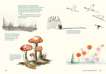 Sketching Outside - An Illustrated Guide to Making Art on the Go (Paperback)