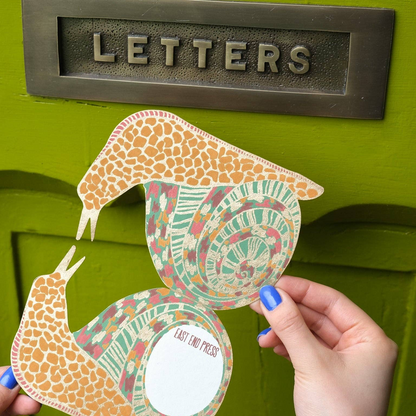 Slow Snail Greeting Card