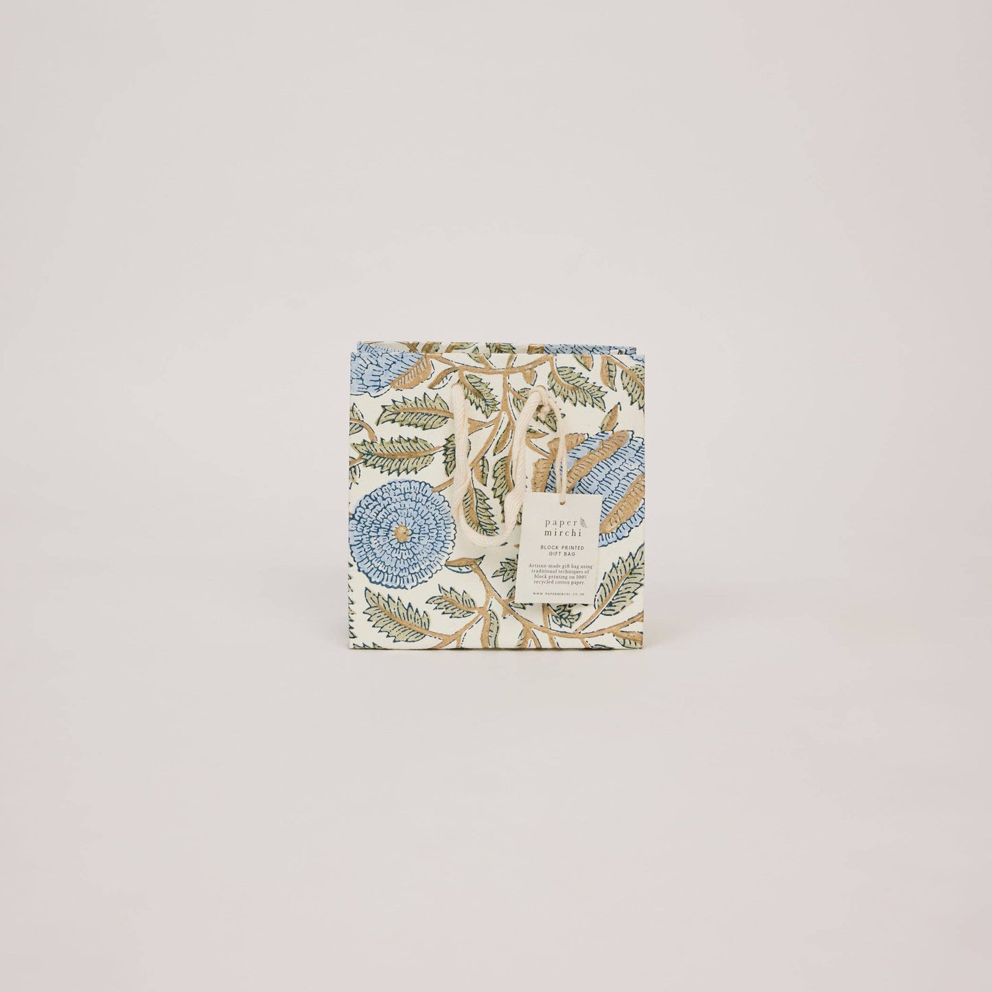 Small Block Printed Gift Bags