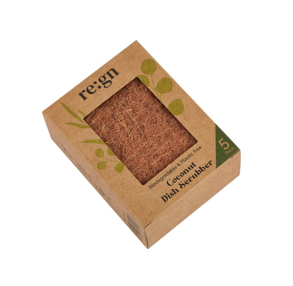 Coconut Kitchen Scourers 5 Pack