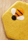 Felt Beehive Coaster