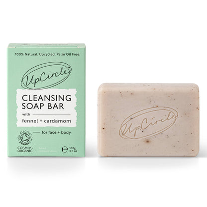 UpCircle Cleansing Fennel + Cardamom Soap Bar