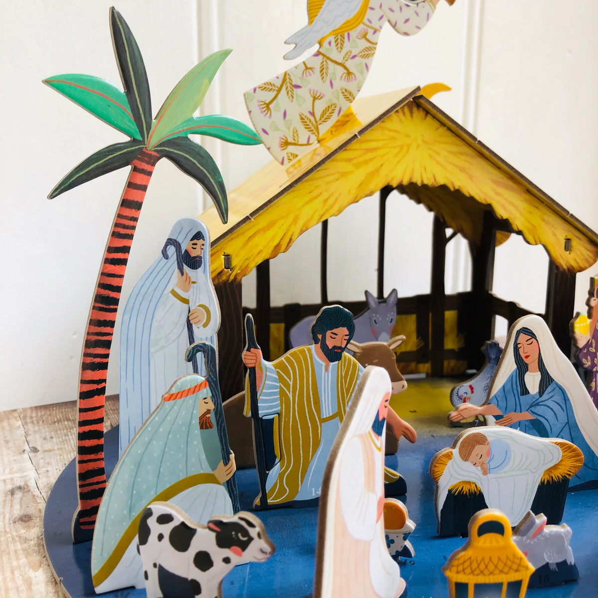 Away In A Manger Pop & Slot 3D Advent Calendar
