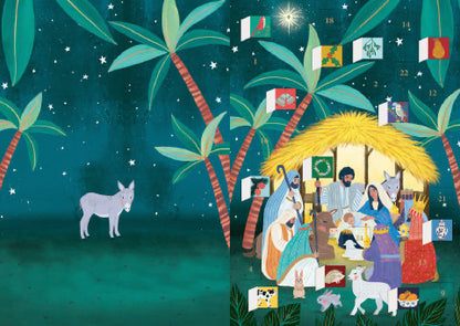 Nativity Advent Card