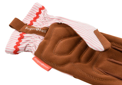 Gardening Gloves - Blush Stripe