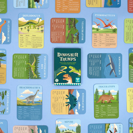 Dinosaur Trumps Card Game