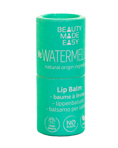 Vegan Paper Tube Lip Balm - Watermelon