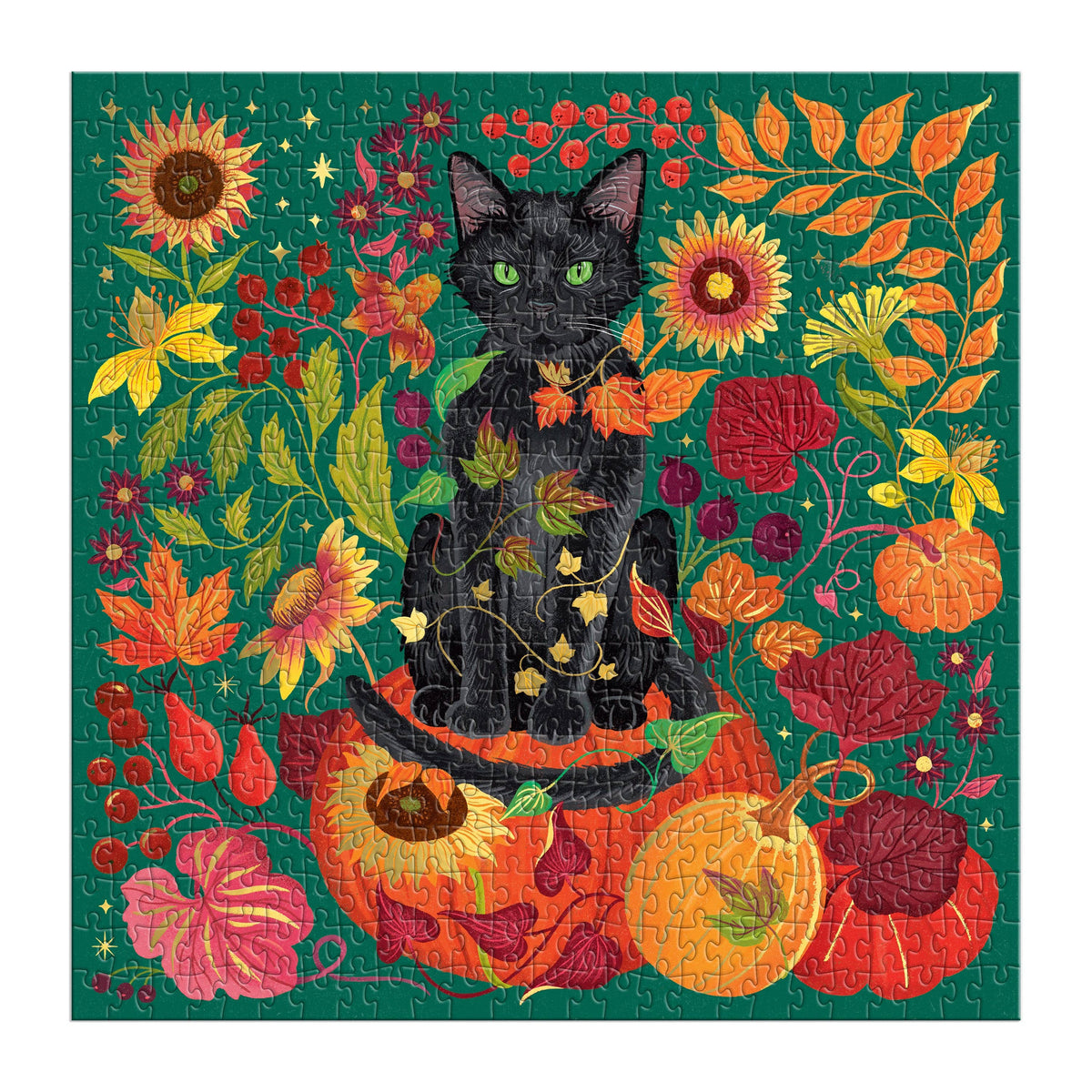 Whiskers of Autumn 500 Piece Foil Puzzle