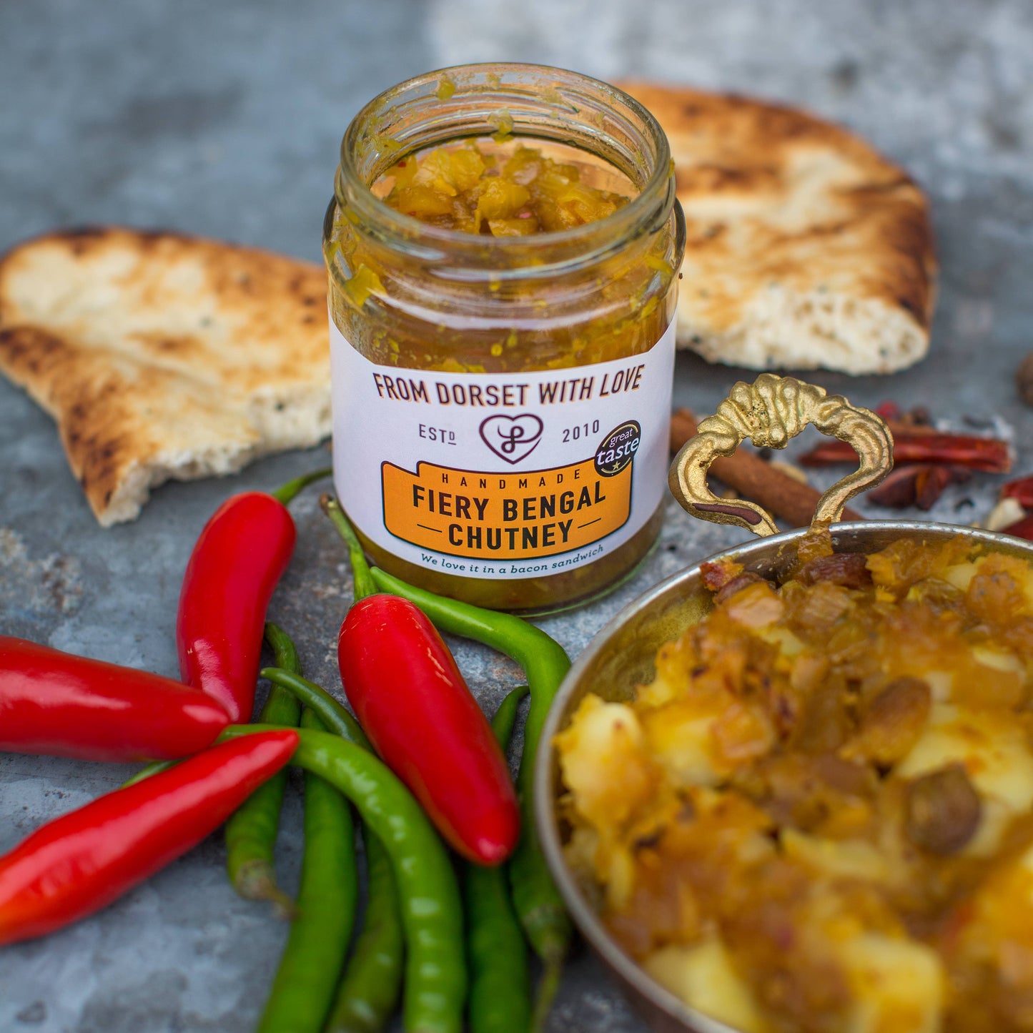 Fiery Bengal Chutney - From Dorset with Love
