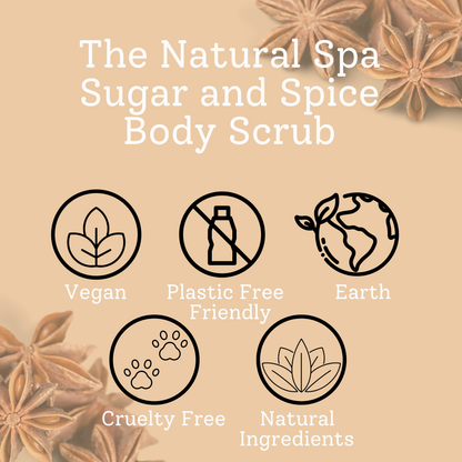 Sugar and Spice Body Scrub - Travel Size with Tin 75g