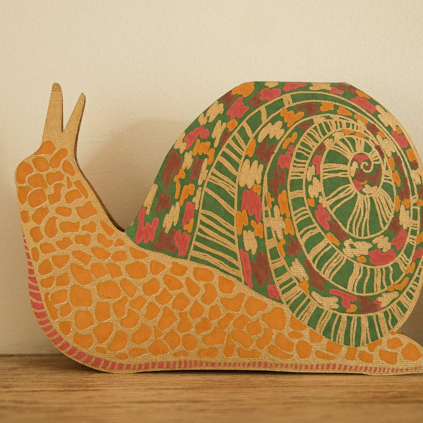 Slow Snail Greeting Card