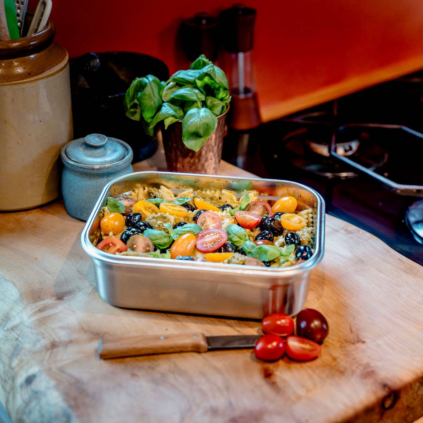 Clip & Seal Stainless Steel Lunchbox - Small / Medium /Large