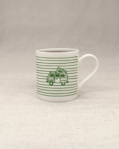 Campervan Fine China Mug