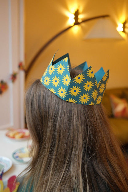 Paper Celebration Crowns (Set Of 6)