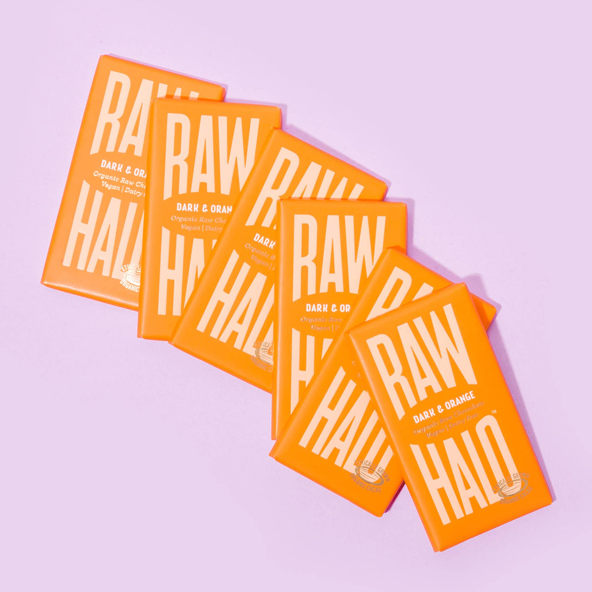 Dark & Orange Organic Vegan Chocolate Mini Bar 35g