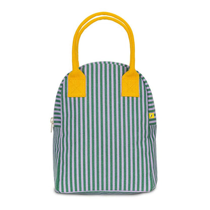 Fluf Zipper Lunch Candy Stripe Grass