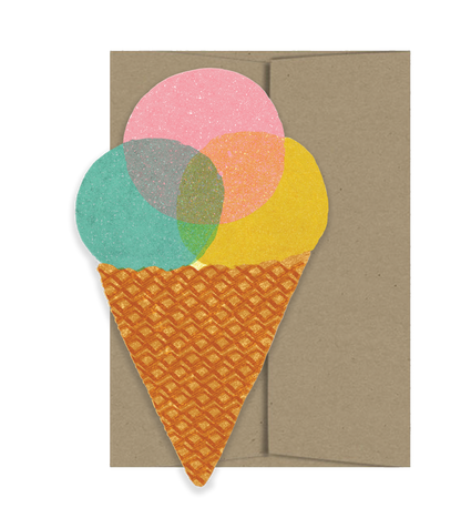 Gelato Greeting Card