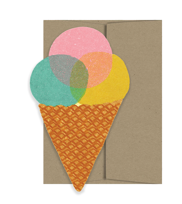 Gelato Greeting Card