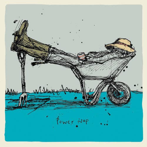 ‘Power Nap’ Greetings Card