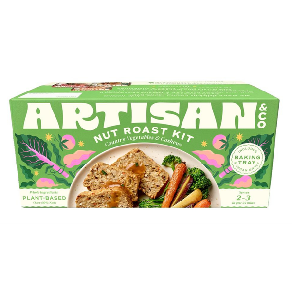 Artisan & Co Country Vegetable & Cashew Nut Roast Kit 212g