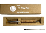 Striped Eco Cork Pen With Refill