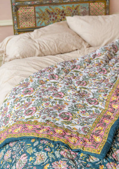 Blockprint Reversible Quilt