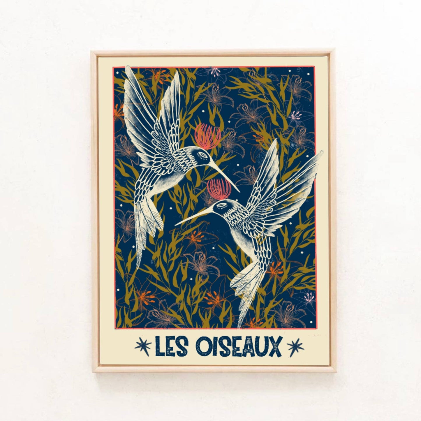 Les Oiseaux Art Print