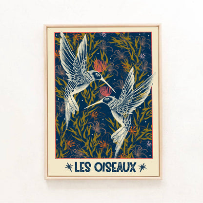 Les Oiseaux Art Print