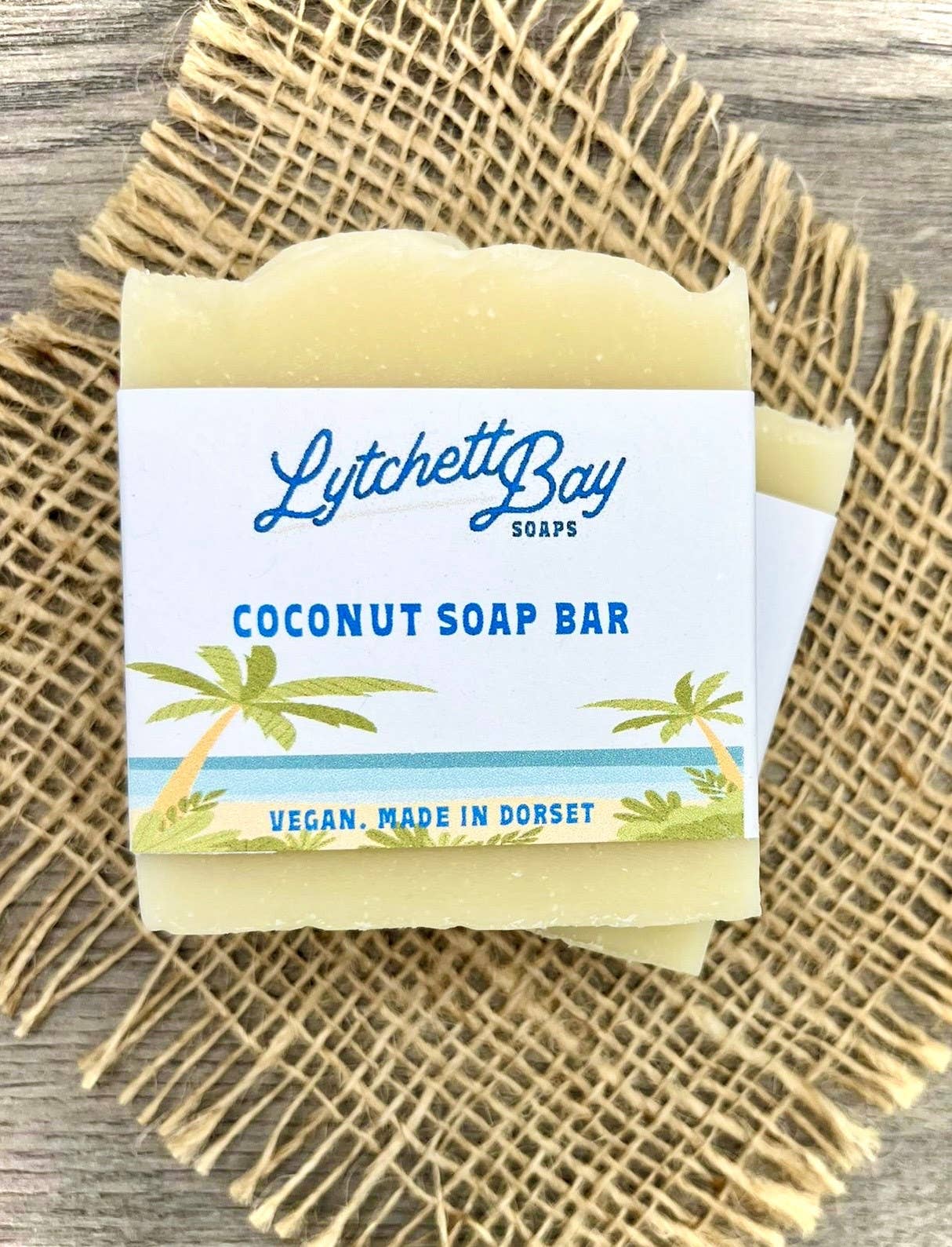 Coconut Soap Bar Handmade in Dorset