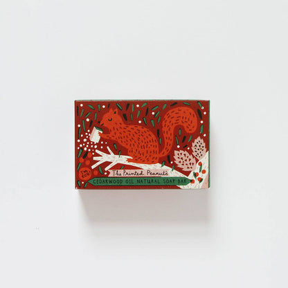 Squirrel Cedarwood Oil Natural Soap Bar