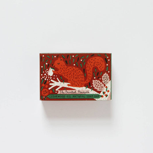 Squirrel Cedarwood Oil Natural Soap Bar