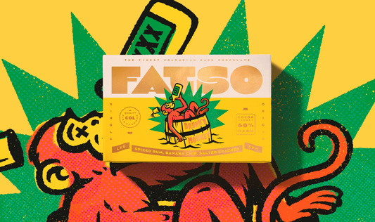 Fatso Drunk'n Monkey Chocolate Bar
