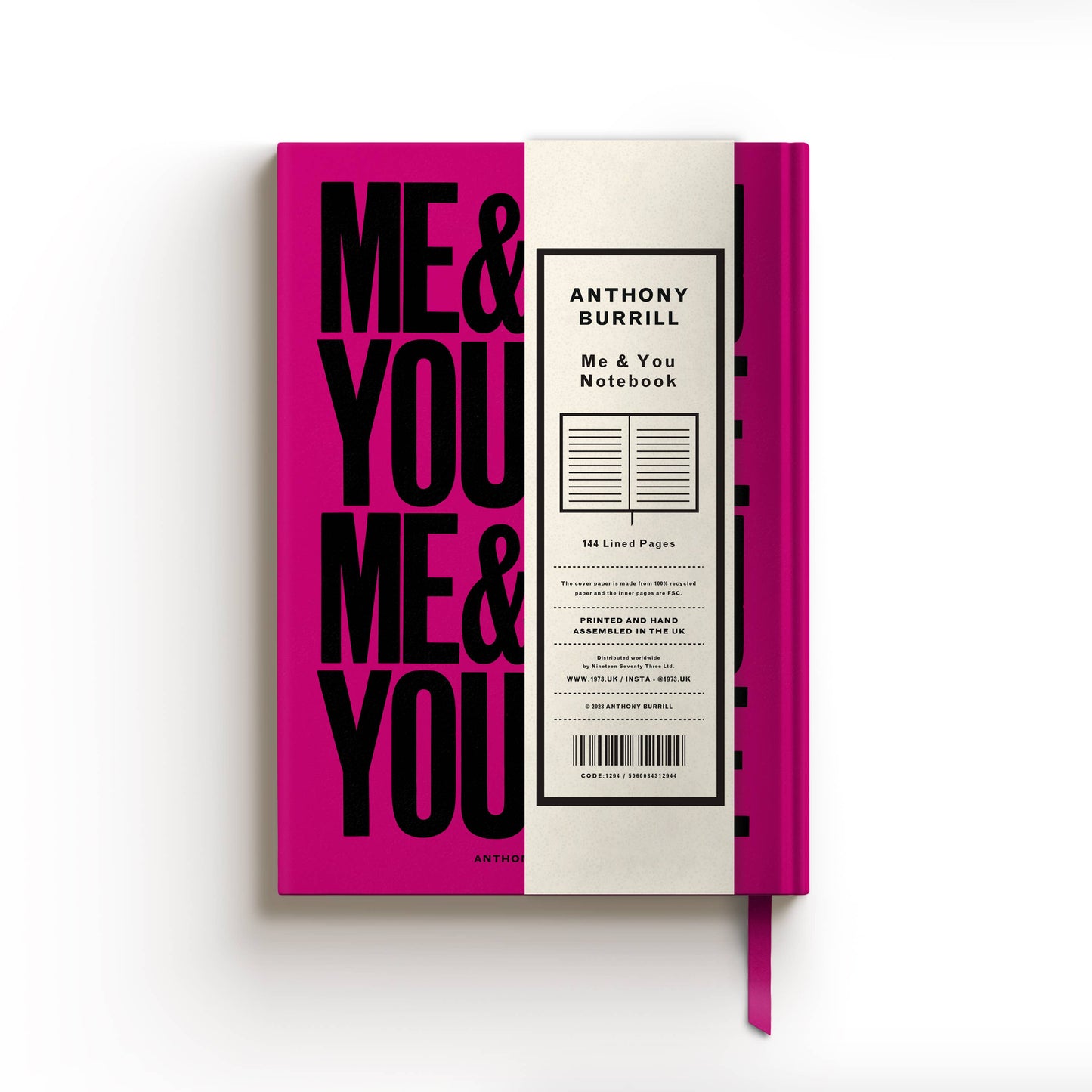 Me & You, You & Me A5 Notebook