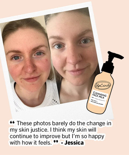 UpCircle Cleansing Face Milk with Aloe Vera + Oat 120ml