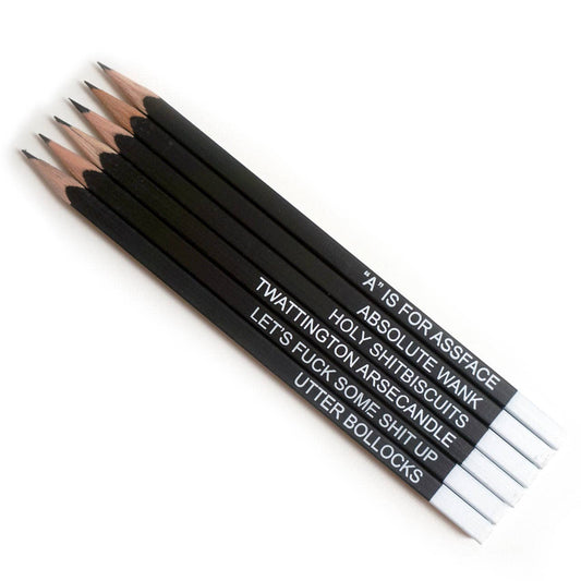 Sweary Graphite Pencil Set
