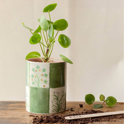 Ceramic Everything Pot - 15th Illustrated Herbs