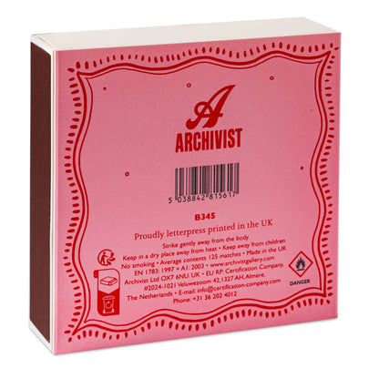 Merry and Bright Christmas Safety Matches