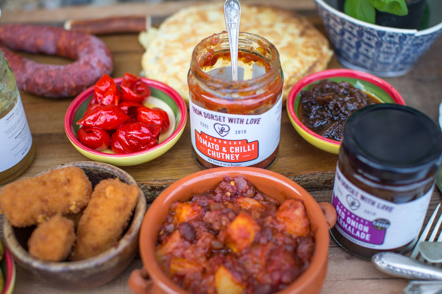 Tomato & Chilli Chutney - From Dorset With Love
