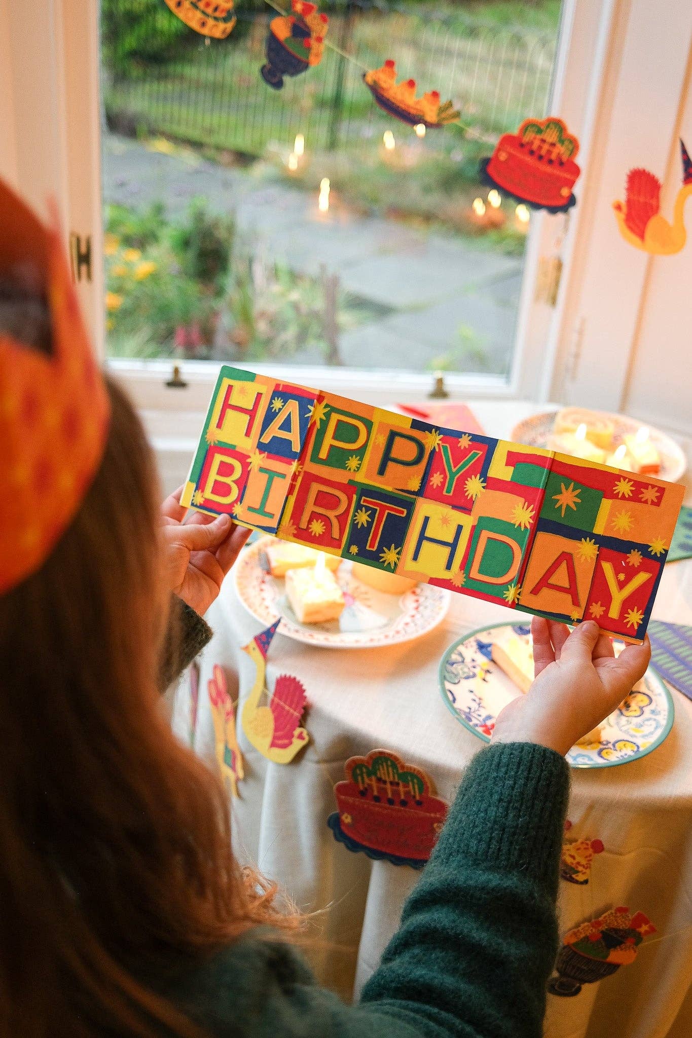 ‘HAPPY BIRTHDAY’ Concertina Card