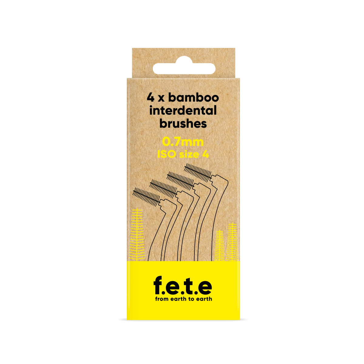 F.e.t.e Bamboo Interdental Brushes