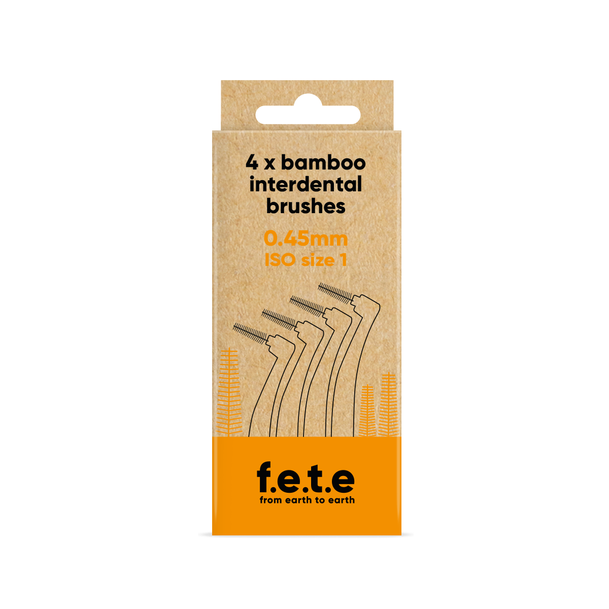 F.e.t.e Bamboo Interdental Brushes