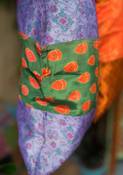 Fairtrade Recycled Sari Tote Bag