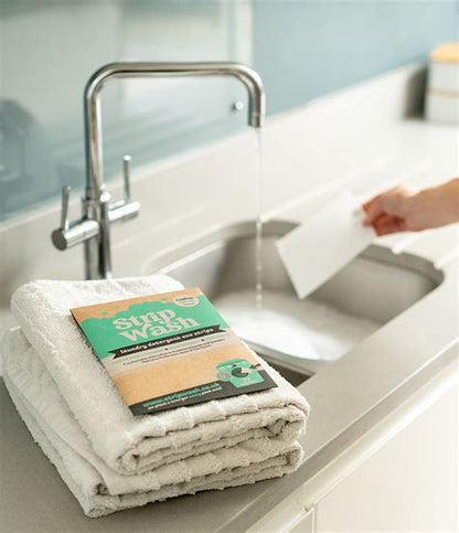 StripWash Laundry Sheets Cotton Fresh Scented Laundry Detergent