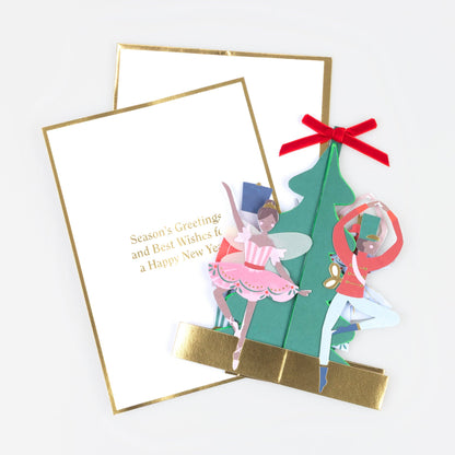 Nutcracker Pop Up Ballet Card