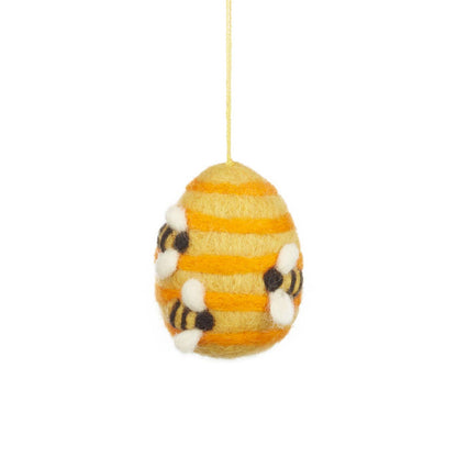 Fairtrade Busy Beehive Felt Decoration