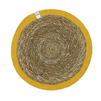 ReSpiin Set of 6 Seagrass & Jute Tablemats
