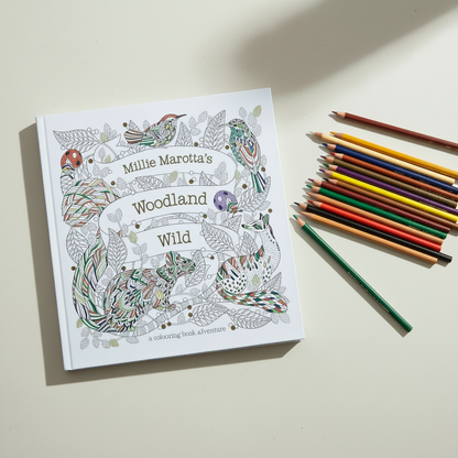 Millie Marotta's Woodland Wild - a Colouring Book Adventure