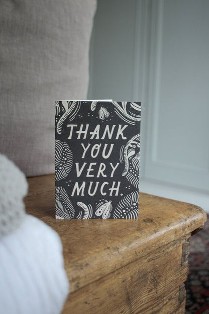 'Thank You Very Much' Greeting Card